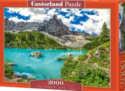 Lake Sorapis Alps Italy Puzzel (2000 stukjes)