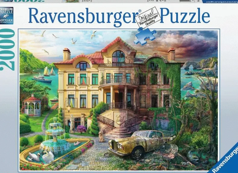 Landhuis Door De Tijd Heen Puzzel (2000 stukjes)