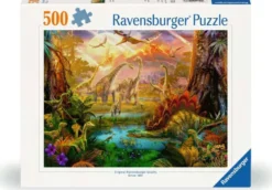 Land van de Dinosauriƫrs Puzzel (500 stukjes)