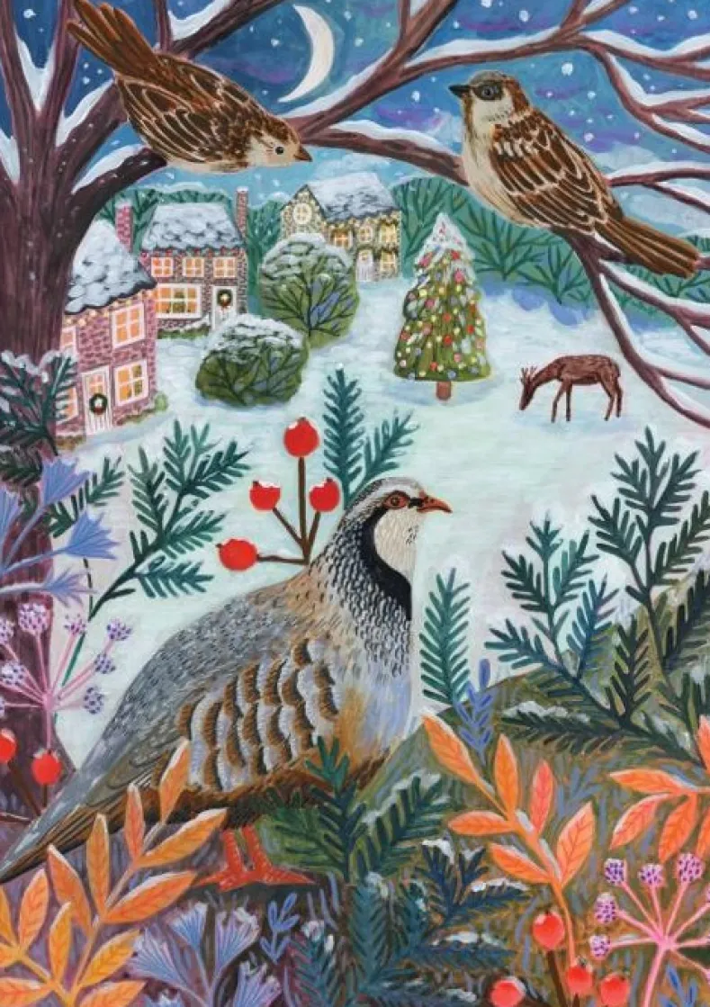Lee Foster Wilson - Frosty Fauna Puzzel (3×500 stukjes)