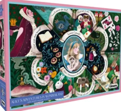 Lewis Carrol's - Alice’s Adventures in Wonderland Puzzel (1000 stukjes)