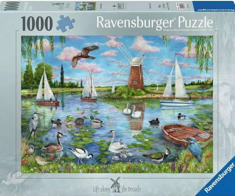 Life along the Broads Puzzel (1000 stukjes)
