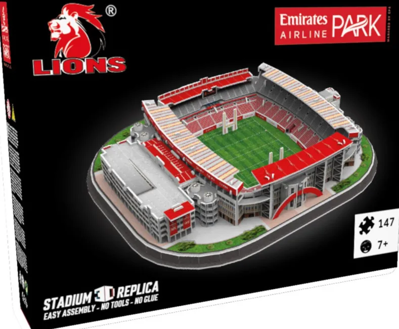 Lions Rugby Emirates Airline Park 3D Puzzel (147 stukjes)