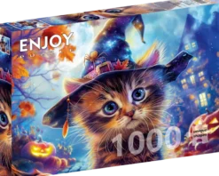 Little Witch Cat Puzzel (1000 stukjes)