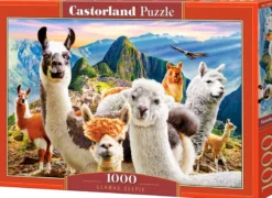 Llamas Selfie Puzzel (1000 stukjes)