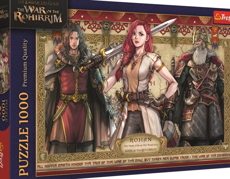 Lord of the Rings - De oorlog van de Rohirrim Puzzel (1000 stukjes)