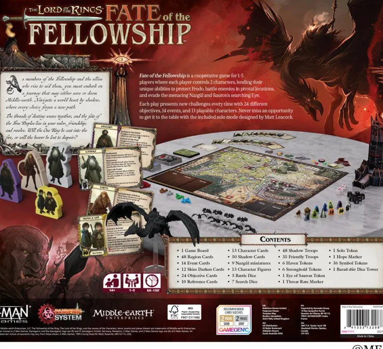 Lord of the Rings - Fate of the Fellowship