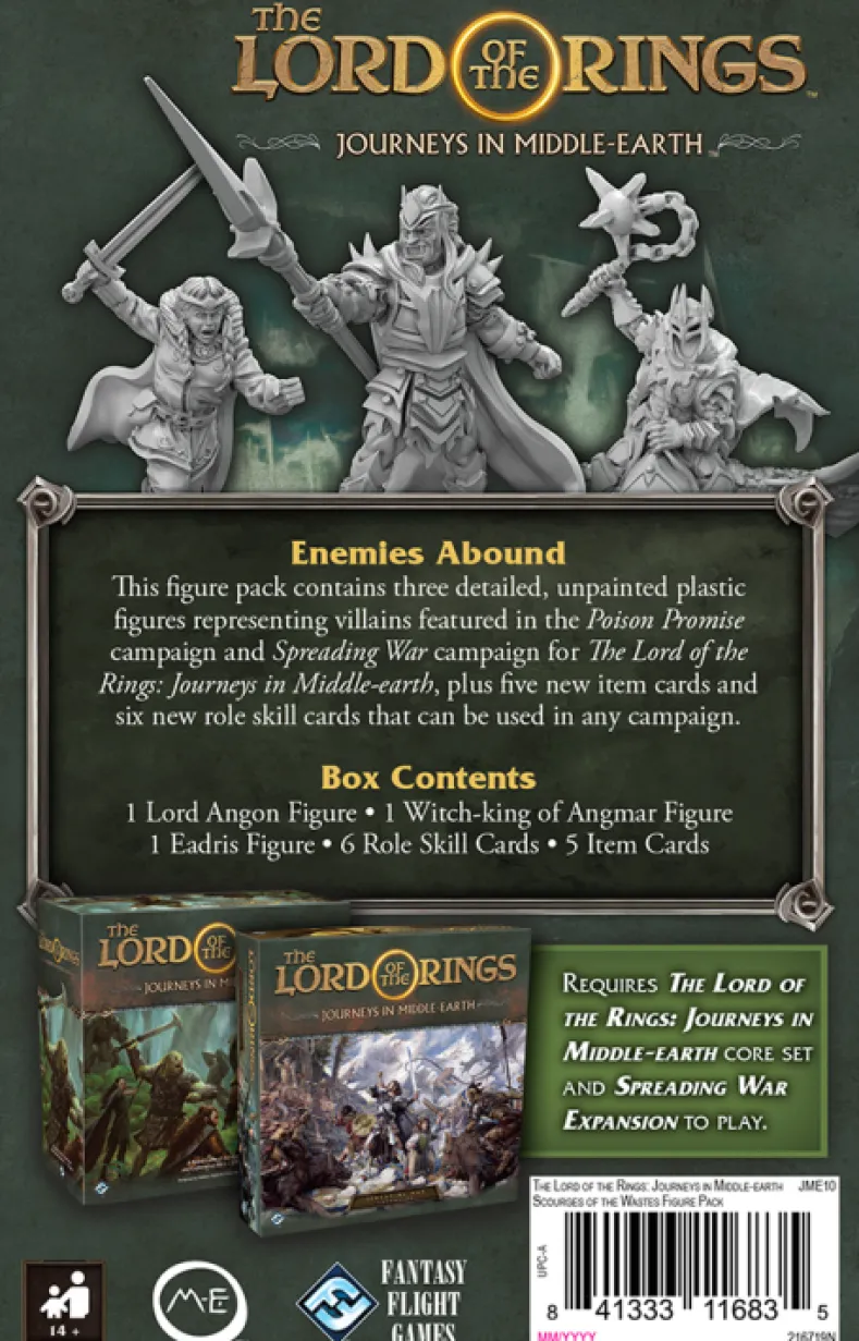 Lord of the Rings - Journeys in Middle Earth Scourges of The Wastes