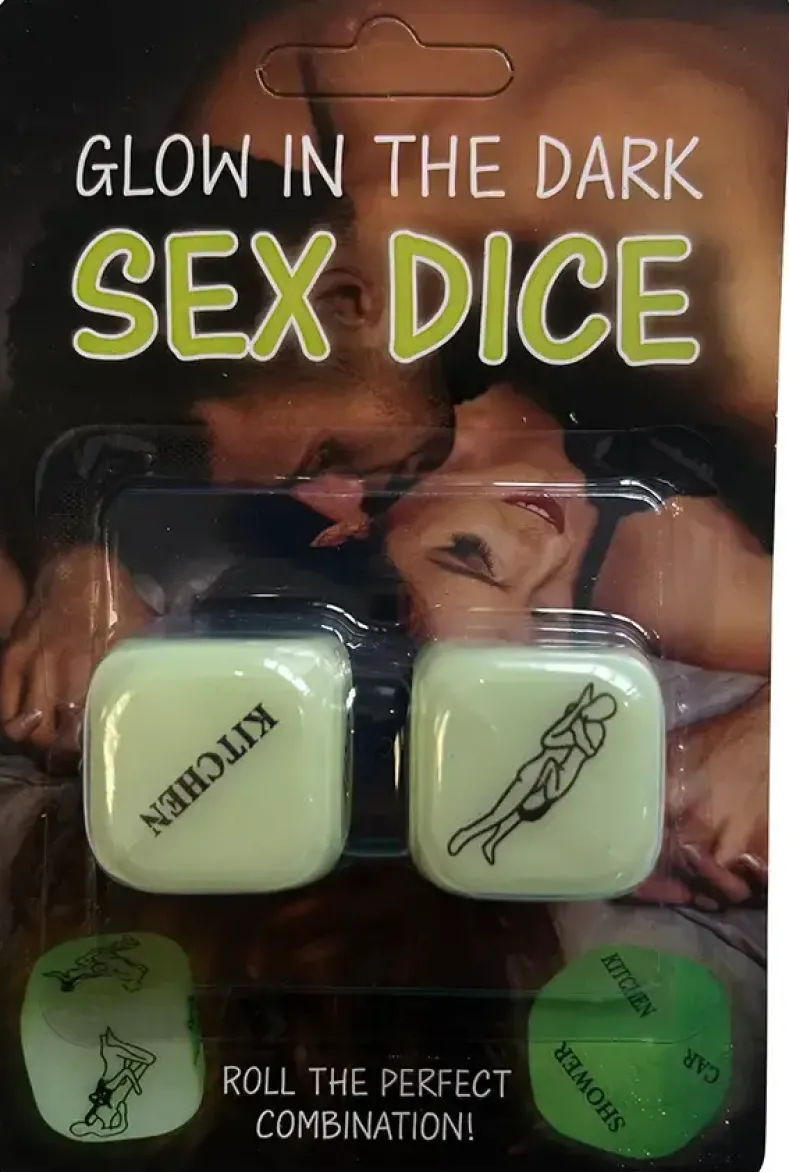Love Dice - Kamasutra Glow in the Dark Set (Engelse versie)