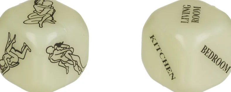 Love Dice - Kamasutra Glow in the Dark Set (Engelse versie)
