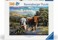 Loving Longhorns Puzzel (500 stukjes)