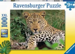 Luipaard Puzzel (100 XXL stukjes)