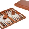 Luxe Backgammon – Cognacbruin (47cm)