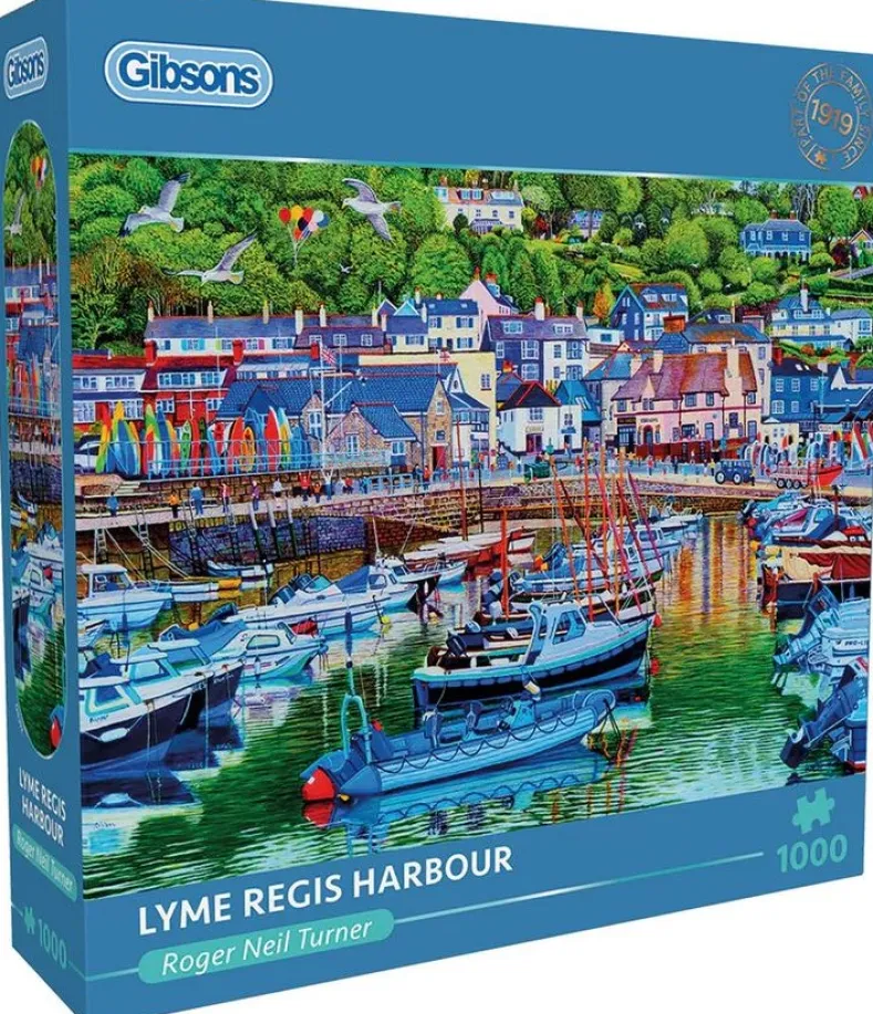 Lyme Regis Harbour Puzzel (1000 stukjes)