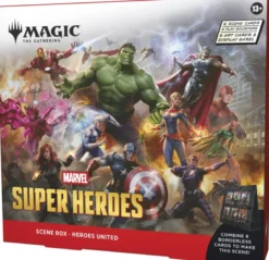 Magic The Gathering - Marvel Super Heroes Scene Box - Heroes United