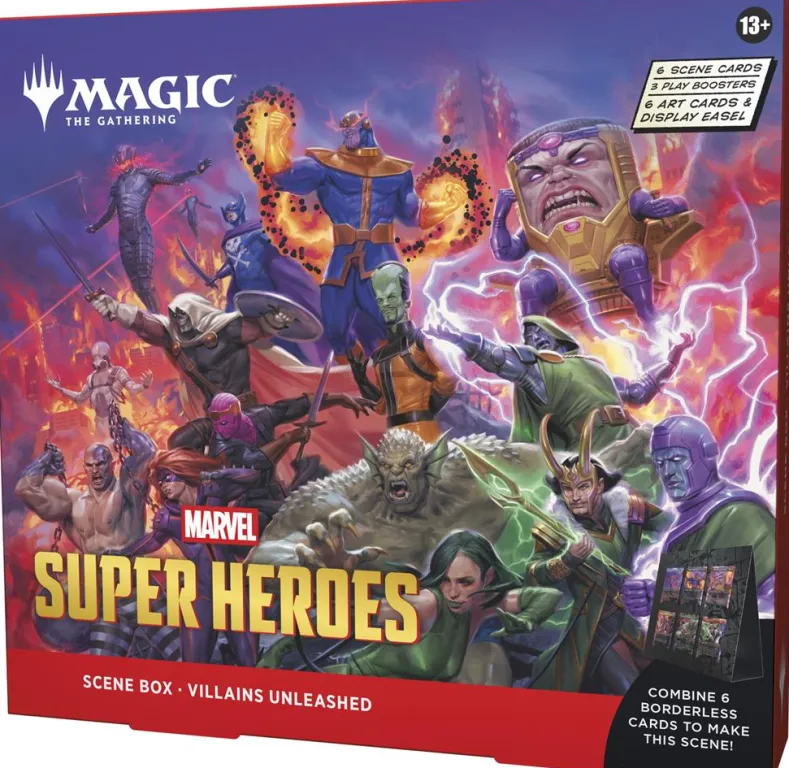 Magic The Gathering - Marvel Super Heroes Scene Box - Villains Unleashed