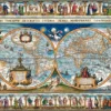 Map of the world, 1639 Puzzel (2000 stukjes)