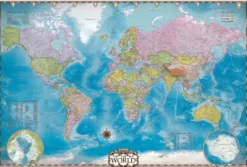 Map of the World Puzzel (2000 stukjes)
