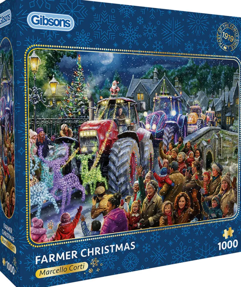 Marcello Corti - Farmer Christmas Puzzel (1000 stukjes)