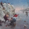 Marius van Dokkum - IJspret Puzzel (1000 stukjes)