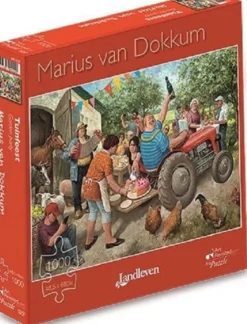 Marius van Dokkum - Tuinfeest Puzzel (1000 stukjes)