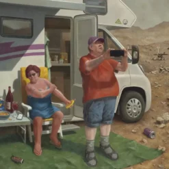 Marius van Dokkum - Weekendje Mars Puzzel (1000 stukjes)