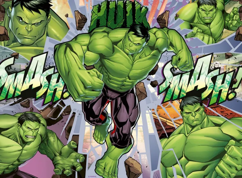 Marvel Hulk Puzzel (100 XXL stukjes)