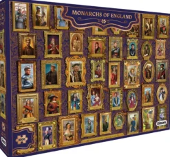 Mat Edwards - Monarchs of England Puzzel (1000 stukjes)