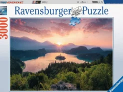 Meer van Bled, Slovenie Puzzel (3000 stukjes)