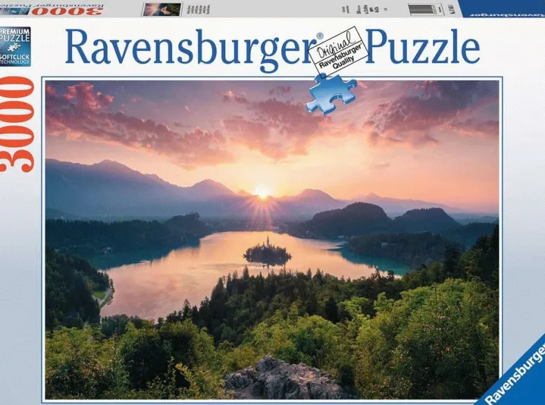 Meer van Bled, Slovenie Puzzel (3000 stukjes)