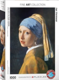 Meisje met de Parel - Johannes Vermeer Puzzel (1000 stukjes)