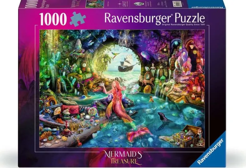 Mermaids Treasure Puzzel (1000 stukjes)