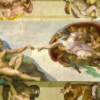 Michelangelo Buonarroti - The Creation of Adam Puzzel (1000 stukjes)