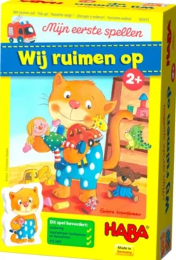 Mijn Eerste Spellen - Wij Ruimen Op!