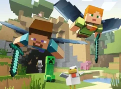 Minecraft Adventures Puzzel (200 XXL stukjes)