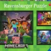Minecraft Biomes Puzzel (3x49 stukjes)
