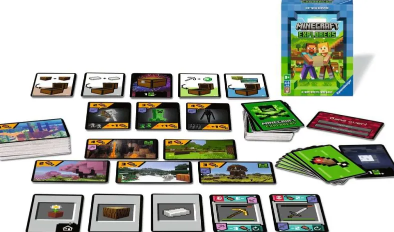 Minecraft Explorers Kaartspel