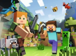 Minecraft Puzzel (100 XXL stukjes)
