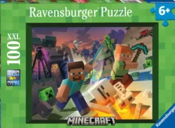 Minecraft Puzzel (100 XXL stukjes)
