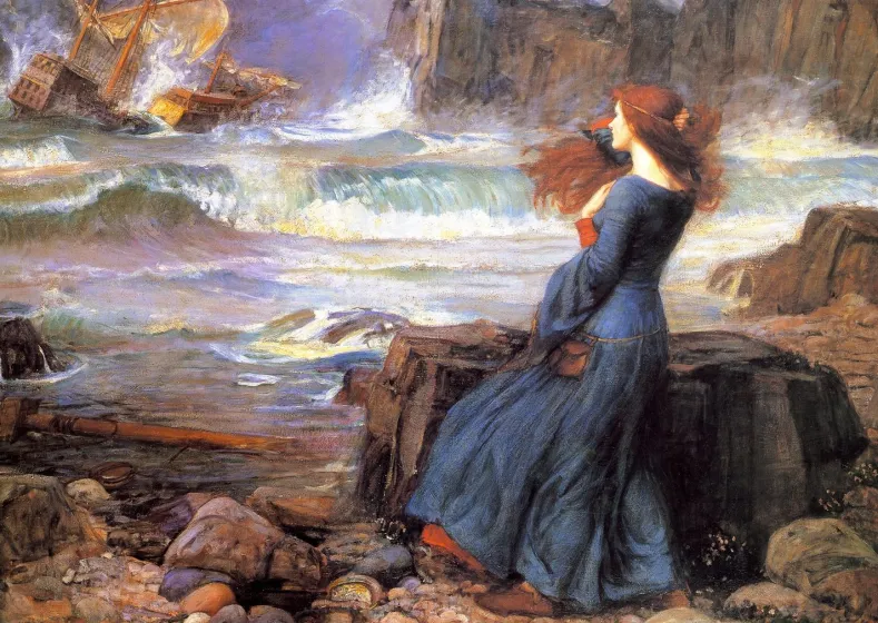 Miranda in the Tempest Puzzel (1000 stukjes)
