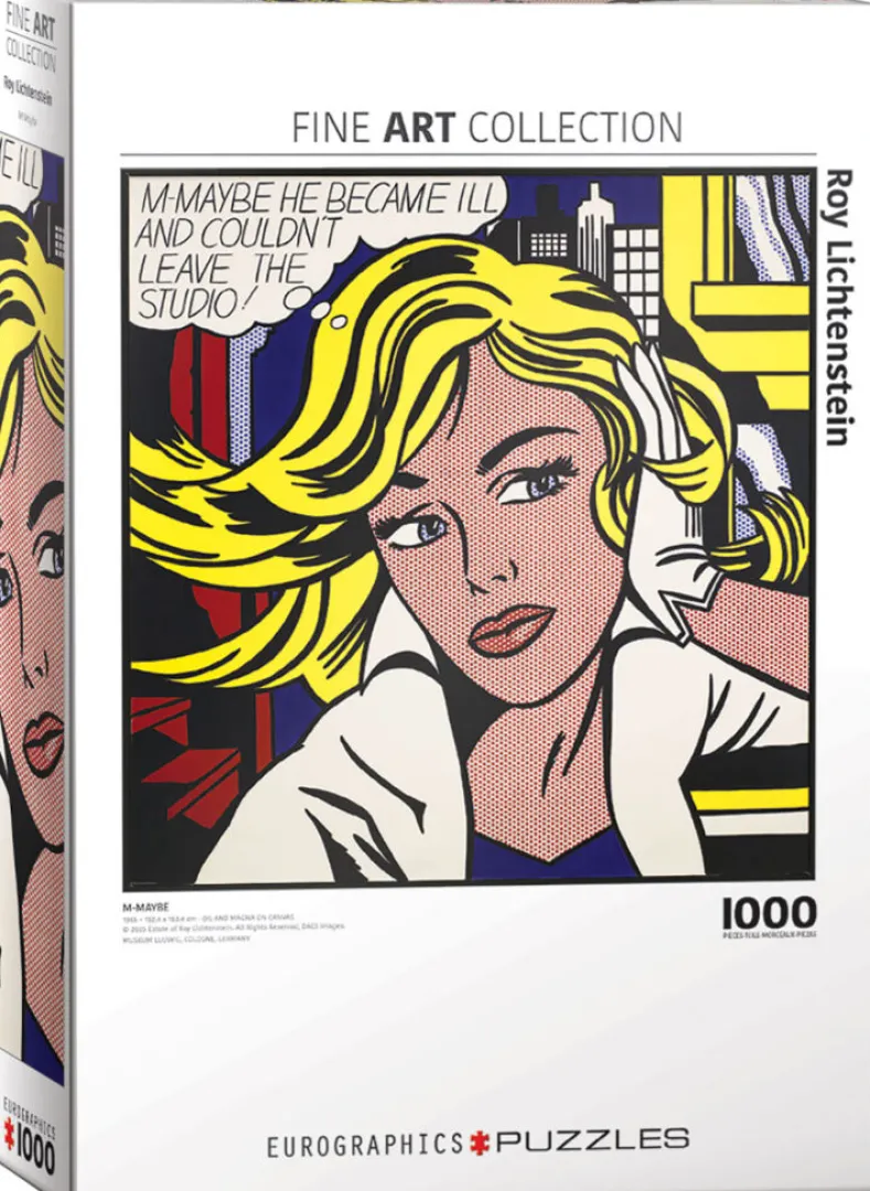 M-Maybe – Roy Lichtenstein Puzzel (1000 stukjes)