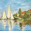 Monet Claude - Regatta's in Argenteuil Puzzel (1000 stukjes)
