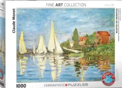 Monet Claude - Regatta's in Argenteuil Puzzel (1000 stukjes)