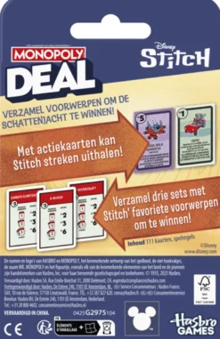 Monopoly Deal - Stitch