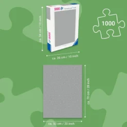 Monschau in de Eifel Puzzel (1000 stukjes)