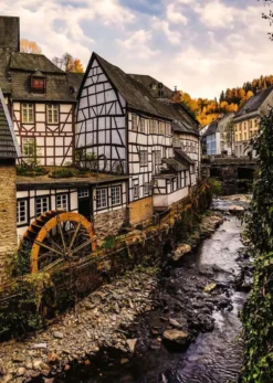 Monschau in de Eifel Puzzel (1000 stukjes)