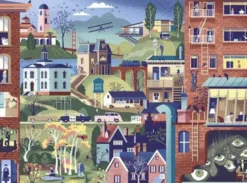 Movie Masters - Hitchock Films Puzzel (1000 stukjes)