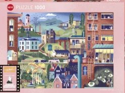 Movie Masters - Hitchock Films Puzzel (1000 stukjes)