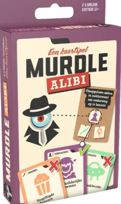 Murdle Alibi - Kaartspel