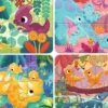 My First Puzzles - Sweet Dinosaurs (2,4,6 en 8 stukjes)
